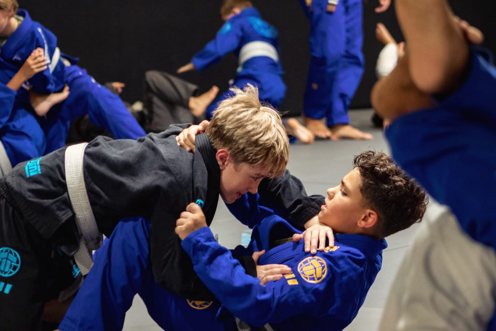 Adult and teen jiu-jitsu class